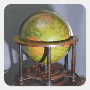 Molyneux Globe Square Sticker