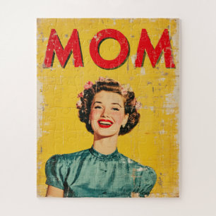 MOM (1) 1960s-Inspired Graphics Jigsaw Puzzle