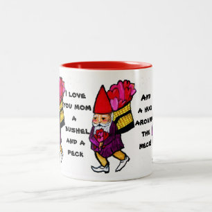 MOM A BUSHEL AND A PECK  mug