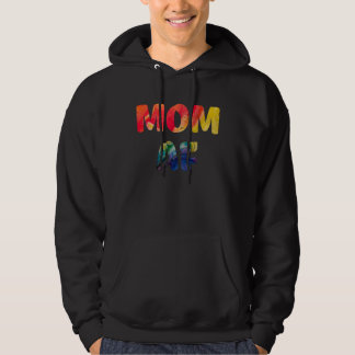 Mom AF  Rude Cheeky Mothers Day  Idea Fun Cool Mom Hoodie