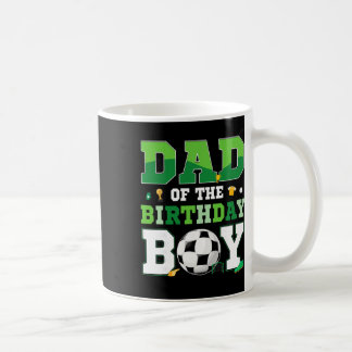 Mom And Dad Of The Birthday Boy Soccer Birthday Fa Coffee Mug