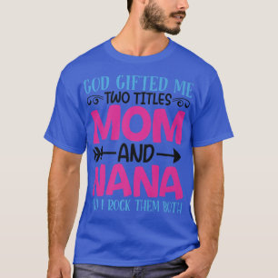 Mom and Grandma Quote Family Humor Text Design Pre T-Shirt