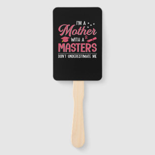 Mom Art Mother With A Master Hand Fan