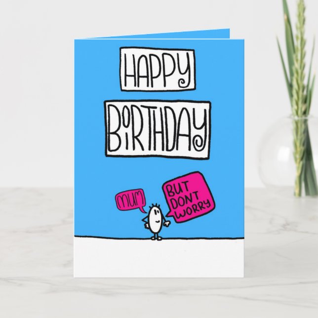 mom birthday card (Front)