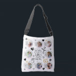 Mom Birthday Photo Collage Keepsake Typography Crossbody Bag<br><div class="desc">This birthday design for mom is a multi photo keepsake layout created to display many memories together in one meaningful composition. It works as a photo collage, photo montage, multi photo layout, and memory collage, making it ideal for people searching for ways to showcase a lot of photos in one...</div>
