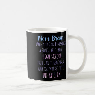 Mom Brain Funny Definition Quote Sarcasm Women Mot Coffee Mug