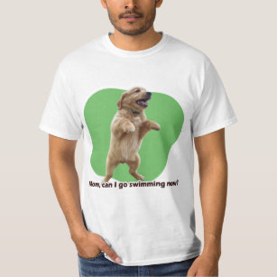 Mom, can I go swimming now? T-Shirt