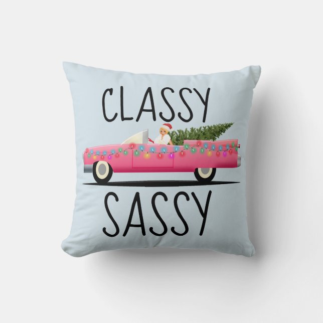 MOM CLASSY SASSY PINK CLASSIC CADDY PILLOWS (Front)