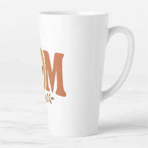 MOM Cosy Fall Autumn Motherhood Latte Mug
