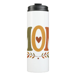 MOM Cosy Fall Autumn Motherhood Thermal Tumbler