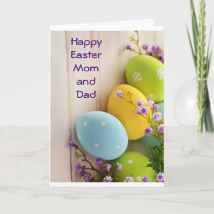 **MOM & DAD** LOVE TO YOU AT EASTER HOLIDAY CARD