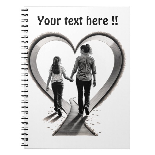 Mom day´s love  notebook (Front)