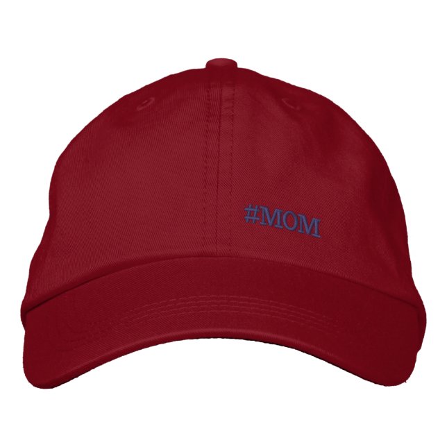 #MOM / EMBROIDERED HAT (Front)