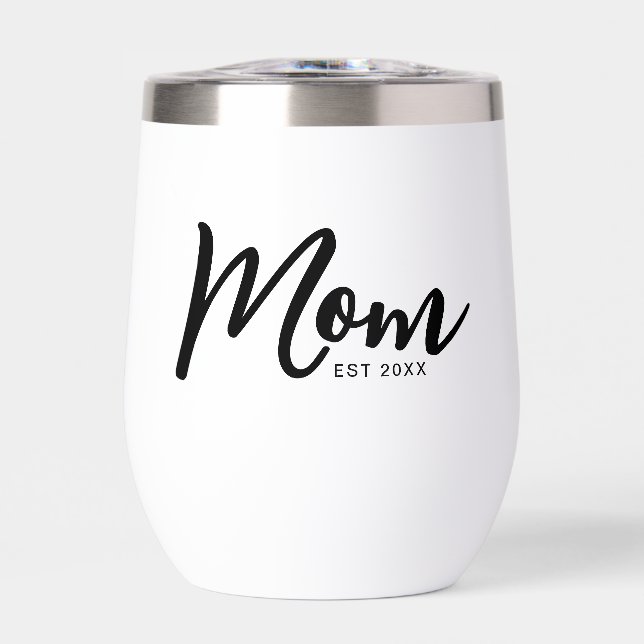 Mom Established Black Script (Front)