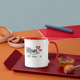 Mom Established Mothers Day  Mug
