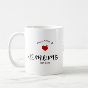 Mom Established Promoted To Mom Coffee Mug
