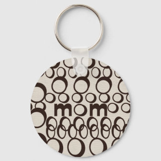 MOM Fashion Keychain "Canvas" Brown