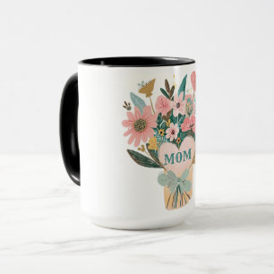 Mom Flower Bouquet  Mug