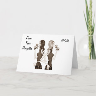MOM FROM DAUGHTER ON 40th Card