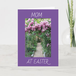 **MOM** GARDEN, LOTS OF LOVE & HAPPY EASTER CARD