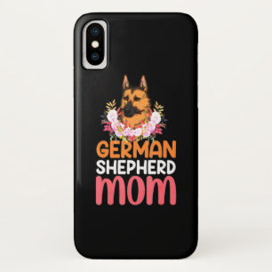Mom German Shepard Shepherd Dog iPhone X Case