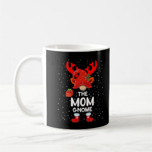 Mom Gnome Plaid Matching Family Christmas Pajama T Coffee Mug