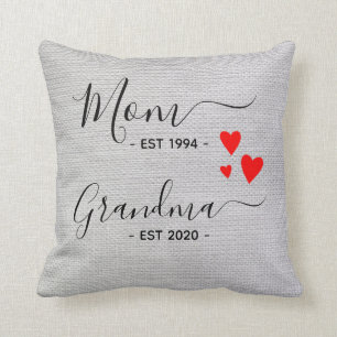 Mom Grandma established Pregnancy New Grandma Cushion
