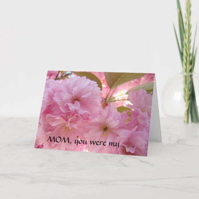 MOM Greeting Card My First Valentine Card Gift (Front)