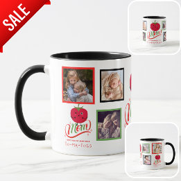 MOM I Love Your From My Head TOMATOES 6 x PHOTOS Mug