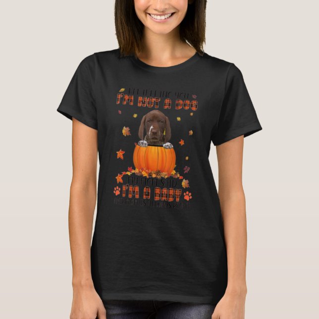 Mom Is Always Right Cute German Shorthaired Pointe T-Shirt (Front)