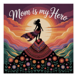 Mom Is My Hero Poster