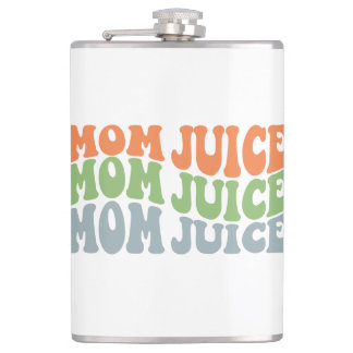 mom juice design hip flask