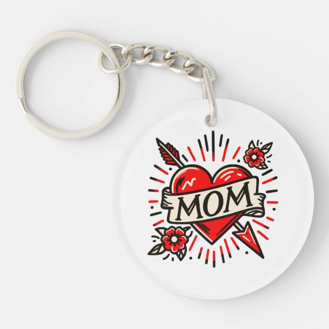 MOM KEY RING (Front)