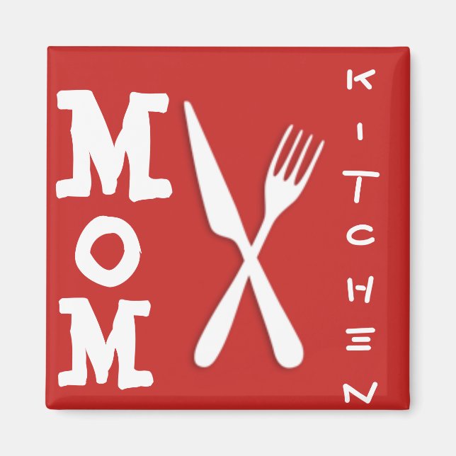MOM KITCHEN magnet (Front)