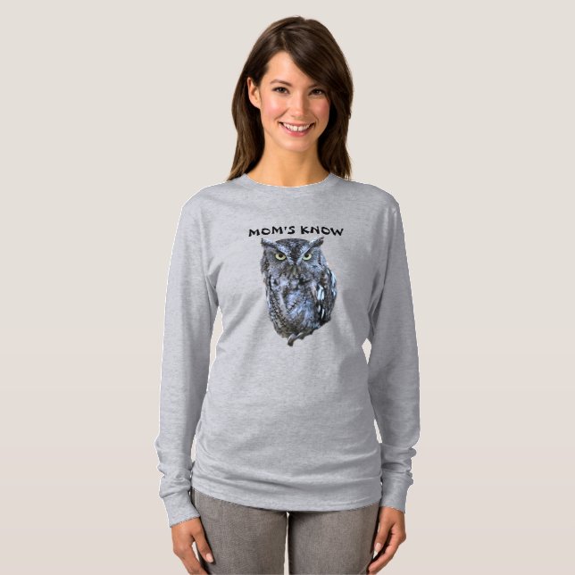 MOM KNOW'S EVERYTHING  T-Shirt (Front Full)