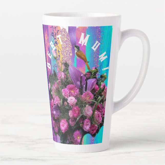 Mom! Latte Mug (Right)