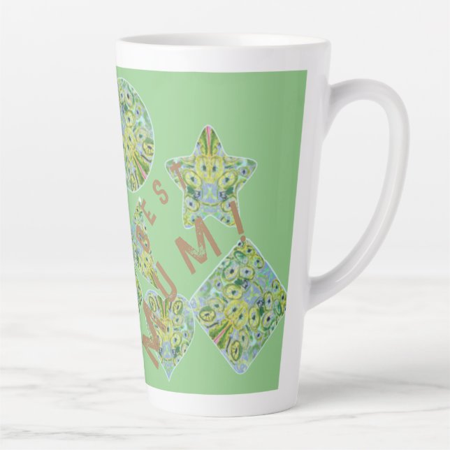 Mom! Latte Mug (Right)