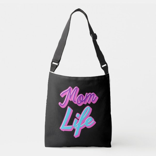 MOM LIFE CROSSBODY BAG (Front)