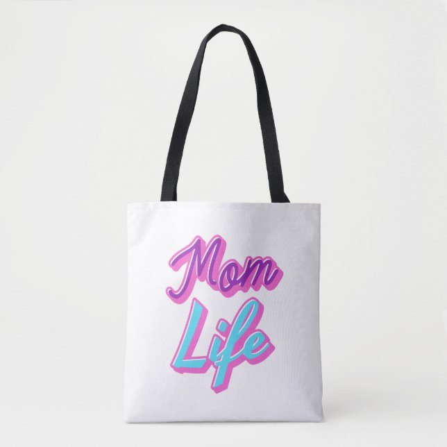 MOM LIFE TOTE BAG (Front)