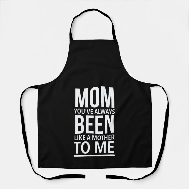 Mom like funny mothers day present apron (Front)