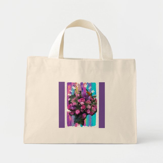 Mom! Mini Tote Bag (Front)