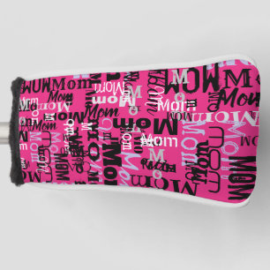 MOM MOTHER Mothers Day Gift Golf Custom Sports Golf Head Cover