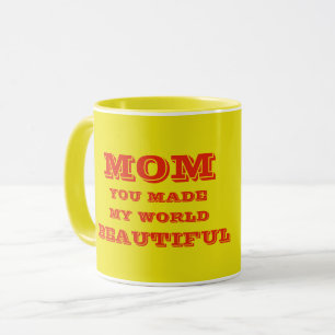 MOM, MOTHER, WOMEN LOVE GIFT BIRTHDAY MUG