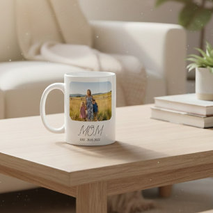 MOM Mother's Day Photo Coffee Mug