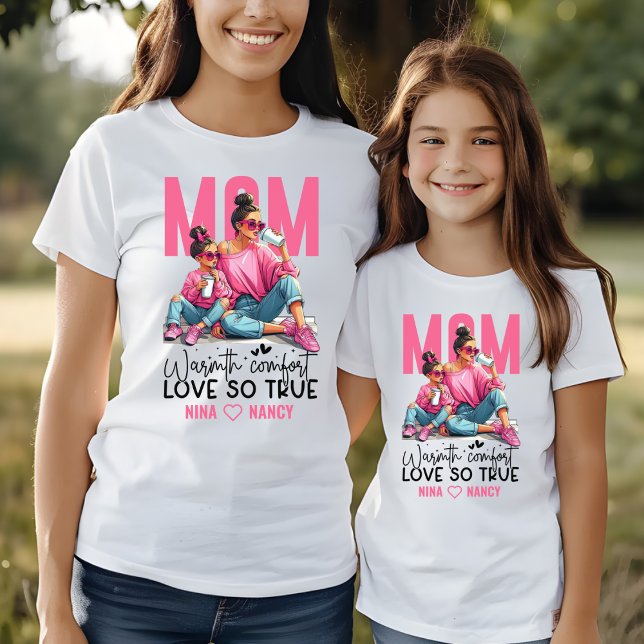 MOM Mother's Day women's daughter  T-Shirt (Creator Uploaded)