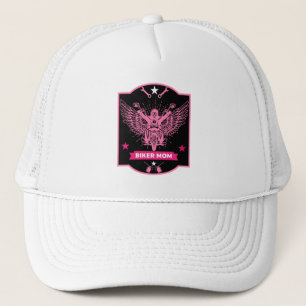 Mom Motorbike Rider Trucker Hat