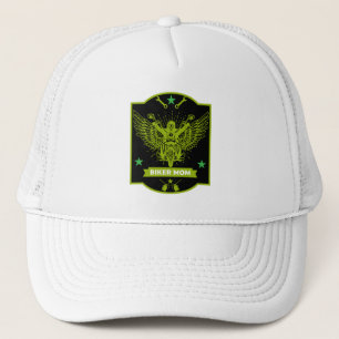 Mom Motorbike Rider Trucker Hat
