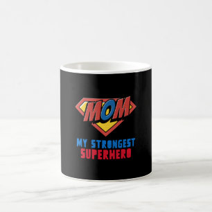 MOM My Strongest Superhero Coffee Mug