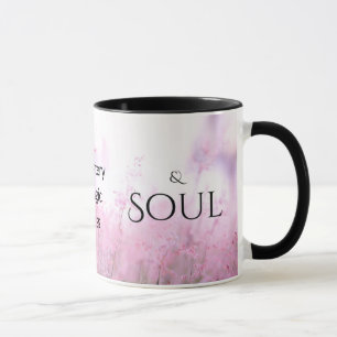 Mom Mystery Magic Sass & Soul Mug - Pink Flowers