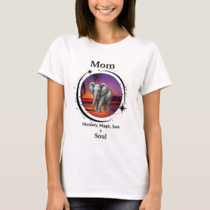 Mom - Mystery Magic Sass & Soul T-Shirt Elephant S